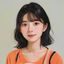 日剧爱好者小橙的头像，清新风格女生形象